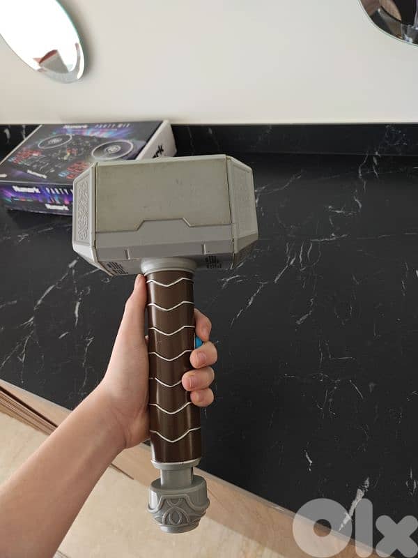 Minecraft toys for kids from Amazon and thor nerf gun 1