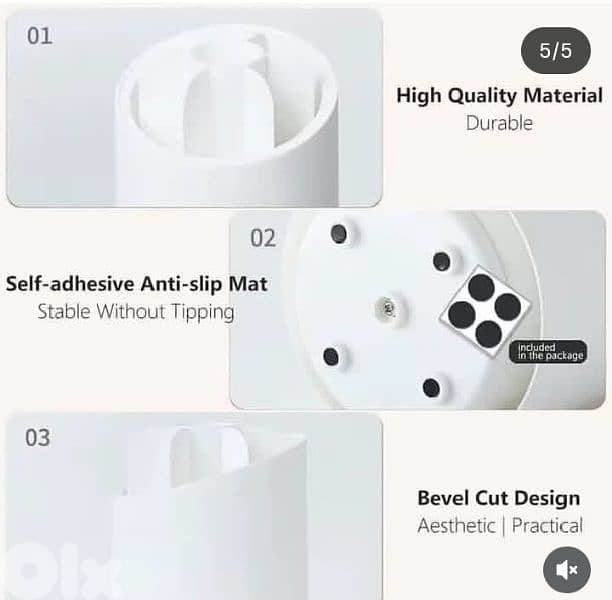 rotating makeup storage stand 4