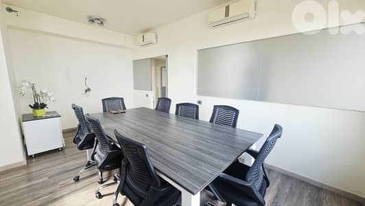 AH-HKL-543 Spacious 150 m² Office for Rent – Ain Mreisseh, Beirut