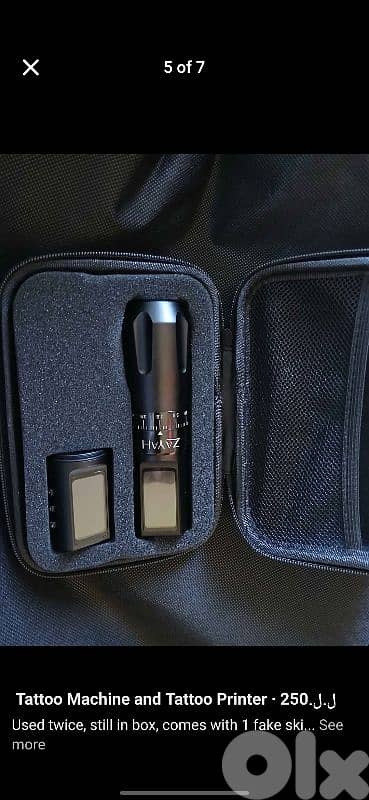 Tattoo printer and tattoo machine