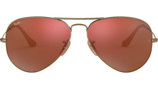 Ray-Ban Aviator Flash Lenses RB3025 167/2K Bronze Red
