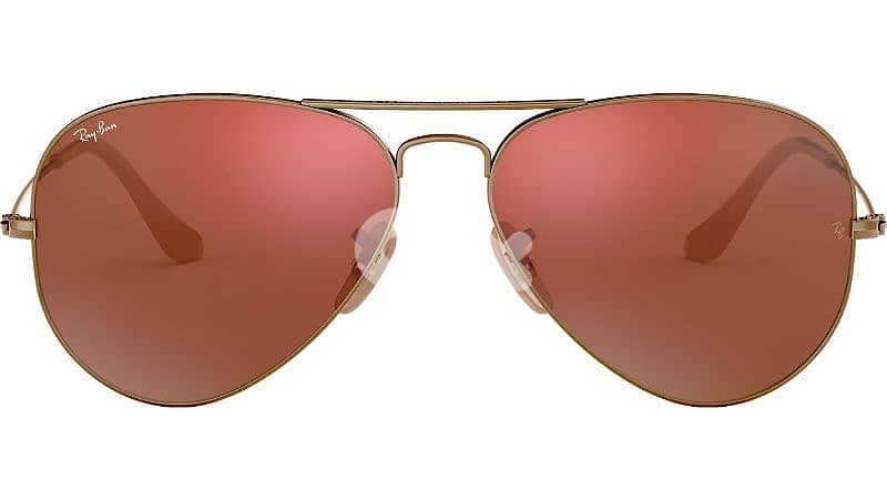 Ray-Ban Aviator Flash Lenses RB3025 167/2K Bronze Red 6