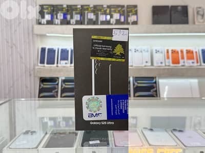 Samsung s25 ultra 512 Gb 12 Ram  brand new sealed  BMS warranty