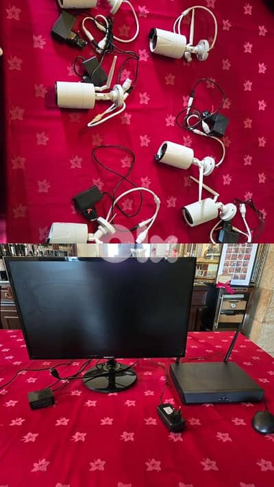 Wireless security camera system