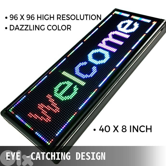 LED SIGN PANEL , FULL COLOR , SINGLE COLOR 3