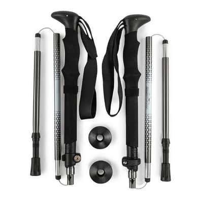 ADVENTURIDGE foldable hiking poles Set Of 2  .