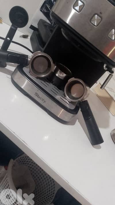 coffee machine (used a little bit)