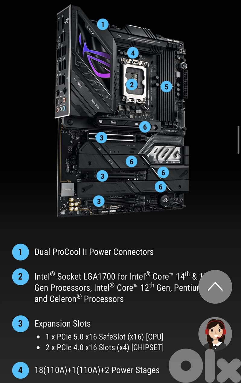 Asus Rog Strix Z790 E Gaming WiFi 2 3