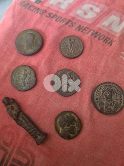 Ancient coins mostly BC