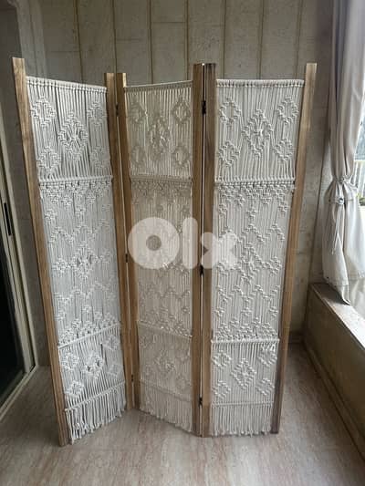 macrame partition / paravan