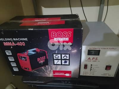 مكنة قص لحام + اي بي اس