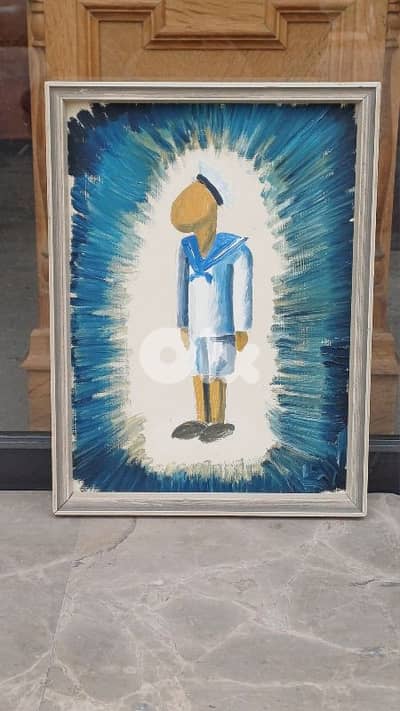 لوحة رسم زيتي اوروبية