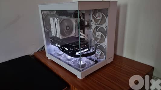 Computer with monitor, U. P. S and keyboard