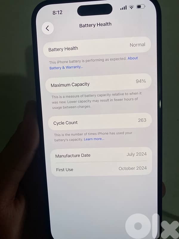 iphone 15 Plus battery 94% Super Clean 1