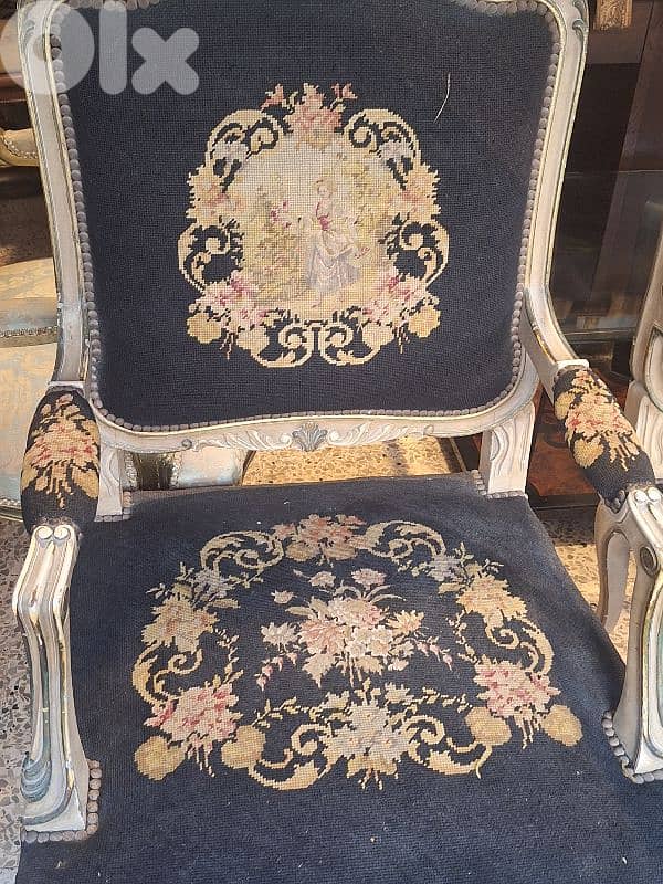 2 antique aubisson handmade bergers 3