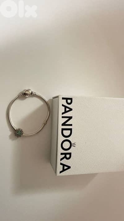 Emerald Clover Charm Bracelet