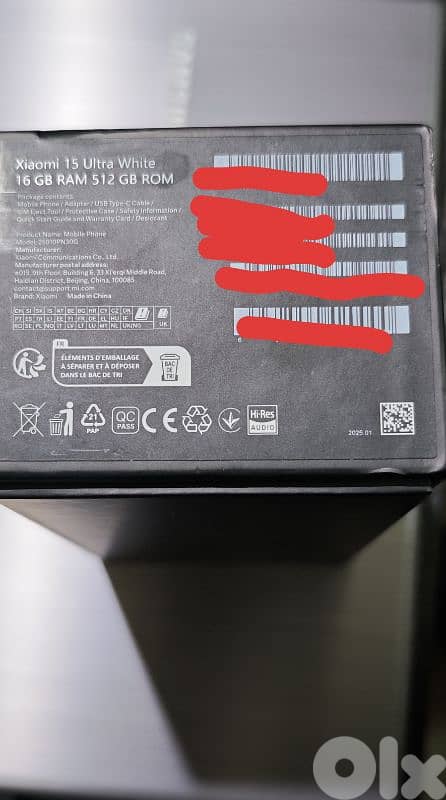 Xiaomi 15 ultra 512G 32Ram 5G global 3