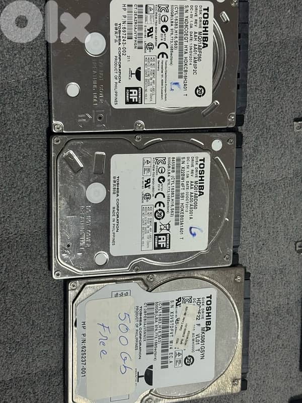 Hard drive used 1