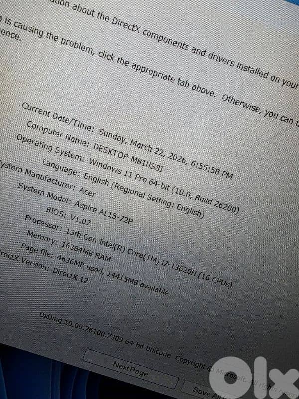 BRAND NEW ACER ASPIRE LITE CORE I7 GENERATION 13H 6