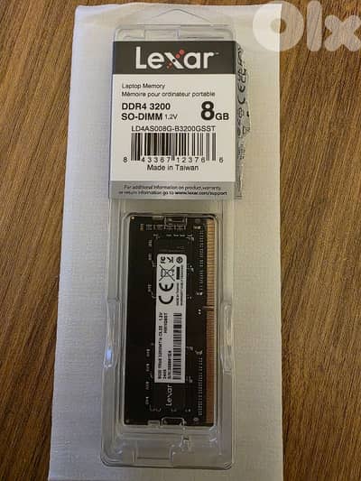 RAM 8 GB DDR4 LEXAR 3200 MHZ