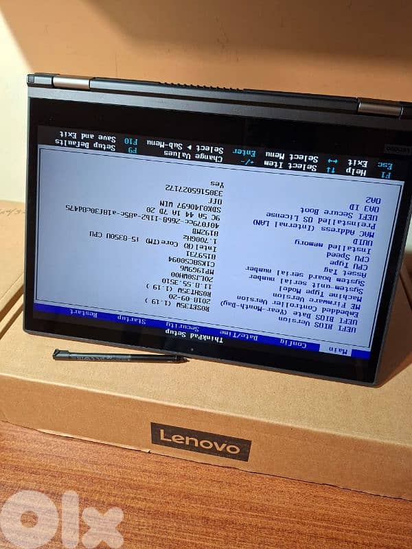 lenovo thinkpad x380 yoga touch rotational core i5 ram 8 nvme 256 gb 1