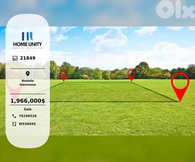 Land for Sale in Hammana, Baabda