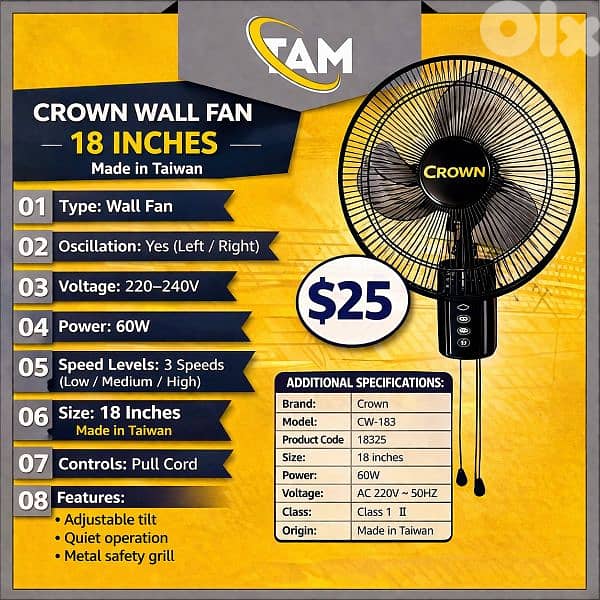 crown taiwan fan 1