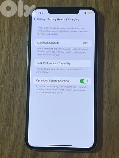 iPhone xs max 256gb super ndeef