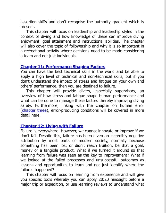 Under Pressure Diving Deeper with Human Factors By Gareth Lock 16