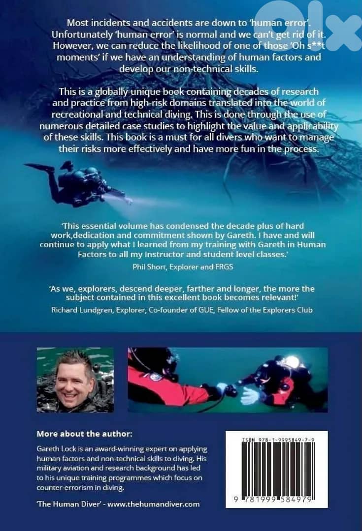 Under Pressure Diving Deeper with Human Factors By Gareth Lock 18