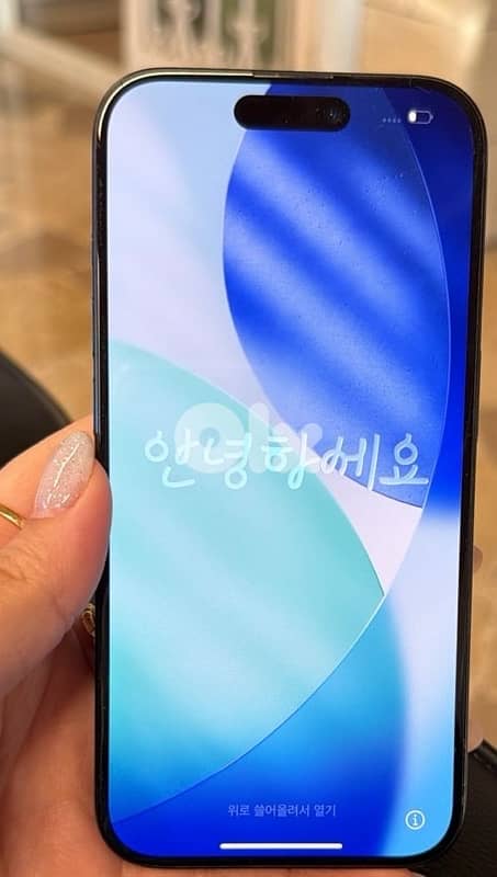 iPhone 15pro 128 gb titanium blue 600$ 2