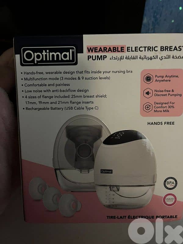 next to bed, baby swing and wearable breast pump 6