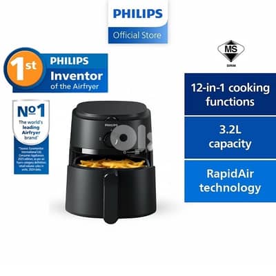 قلاية هوائية Philips Airfryer Series 1000 3.2L – تقنية RapidAir