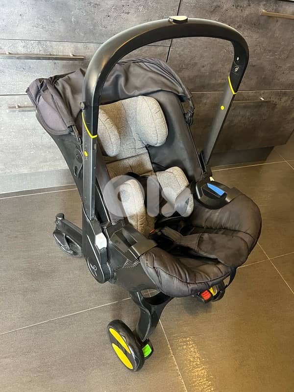 2 in 1 car seat and baby stroller 1