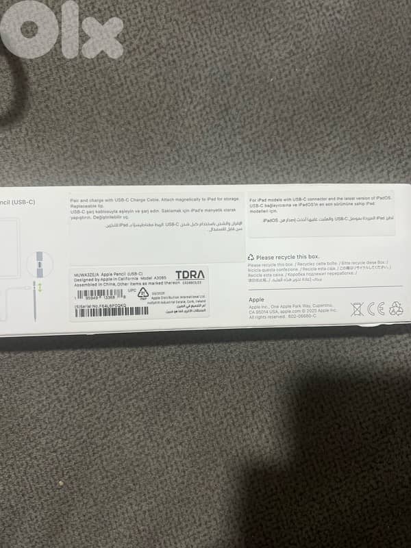 apple pencil usb-C 2