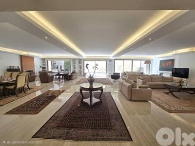 For Rent – Luxury Terrace Apartment in Rabieh