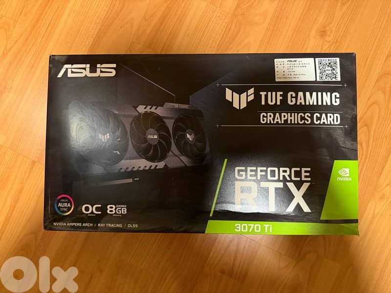 ASUS TUF Gaming Geforce RTX 3070 TI OC Edition 2