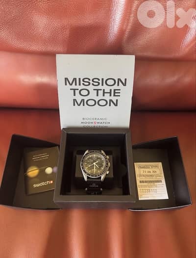Omega x swatch mission to the moon