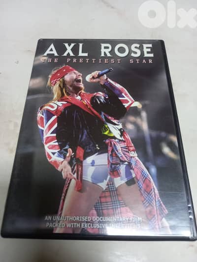 Axl Rose (guns n roses)- The Prettiest Star (DVD, 2005)