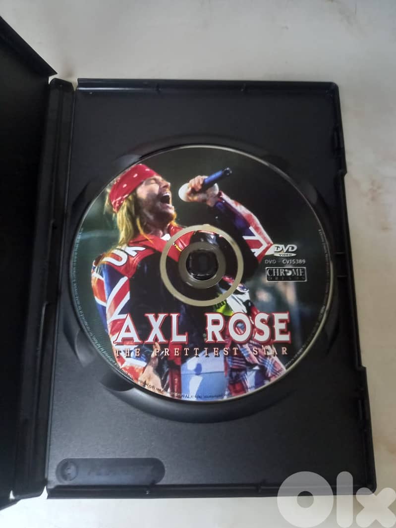 Axl Rose (guns n roses)- The Prettiest Star (DVD, 2005) 1