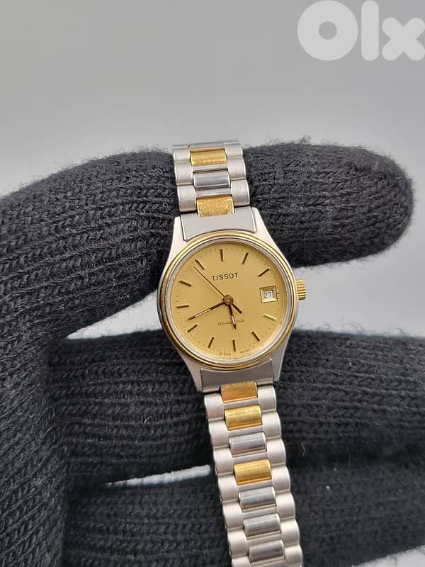 Tissot Seastar Two-Tone Gold Dial Quartz Watch – Date 3