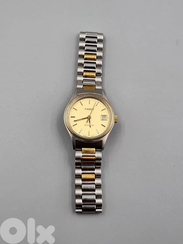 Tissot Seastar Two-Tone Gold Dial Quartz Watch – Date 4