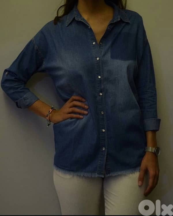New denim blouse 3