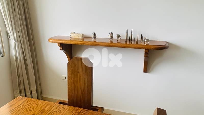 full dining table and chairs and wall dressoir 3