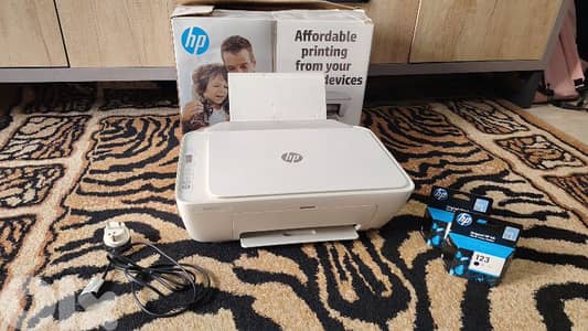 HP DESKJET 2620 PRINT/SCAN/COPY + 2 INK CARTRIDGES