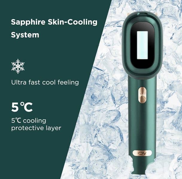 JOVS Laser Hair Removal, Venus Pro IPL with ice cooling tech 10