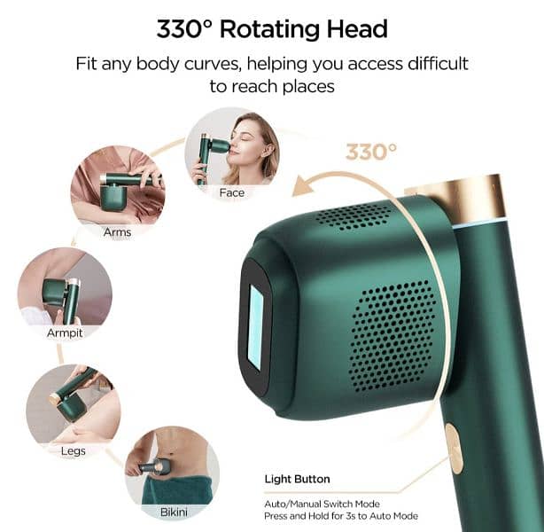 JOVS Laser Hair Removal, Venus Pro IPL with ice cooling tech 12
