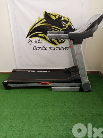treadmill sports 4hp motor power automatic incline