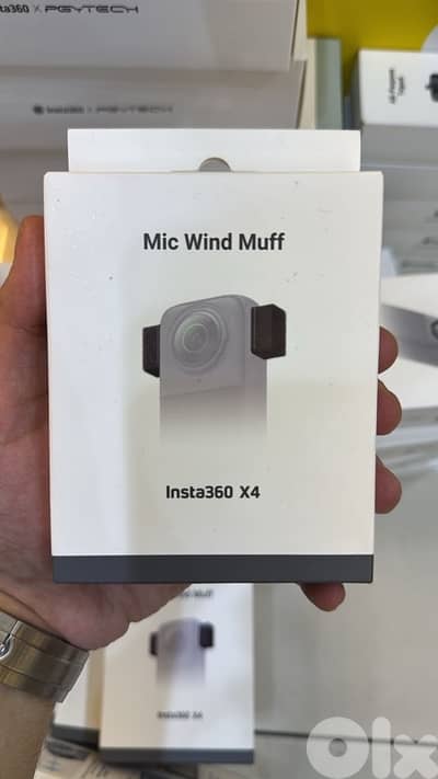 Insta360 Mic Wind Muff x4