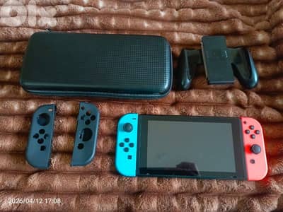 Unpatched Switch V1 (moddable) with accessories